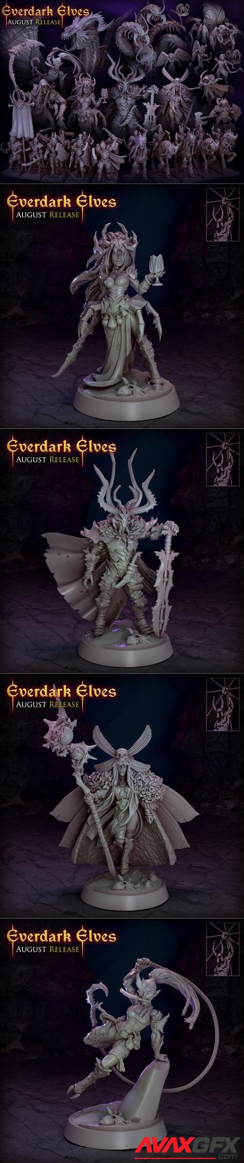 Everdark Elves August 2022 – 3D Print