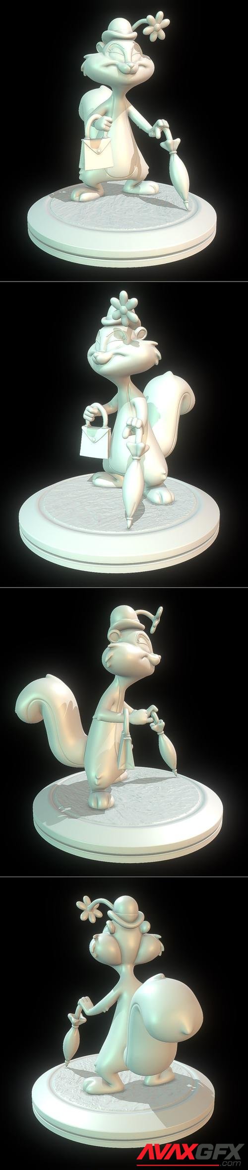 Slappy Squirrel Animaniacs – 3D Print