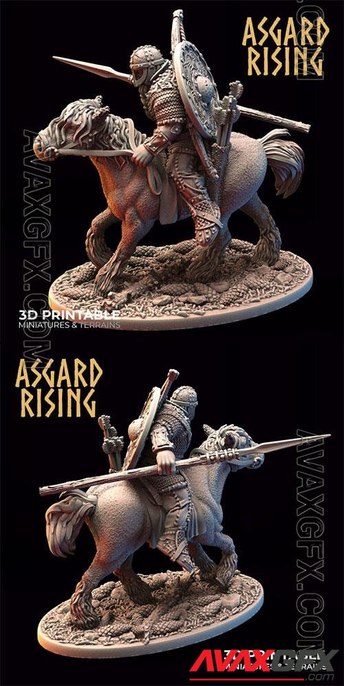 Asgard Rising - Viking Rider 6 3D Print