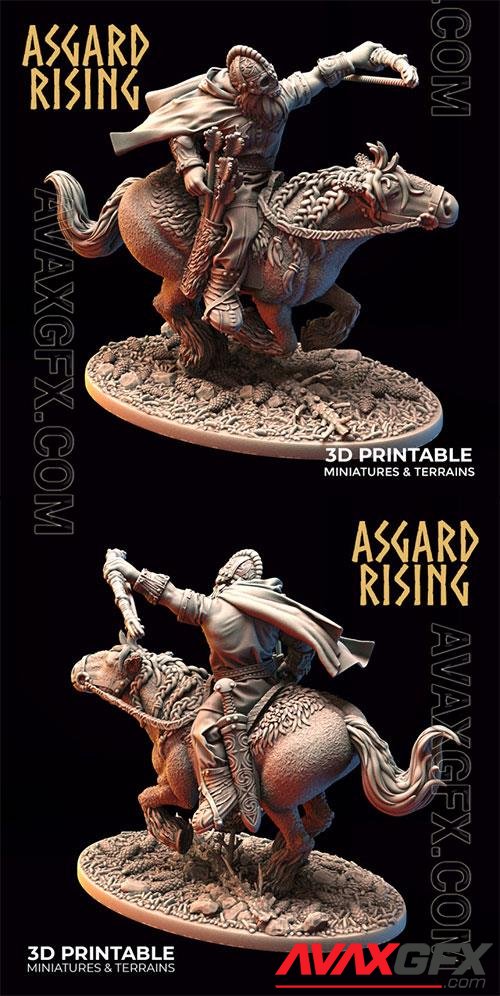 Asgard Rising - Viking Rider 4 3D Print