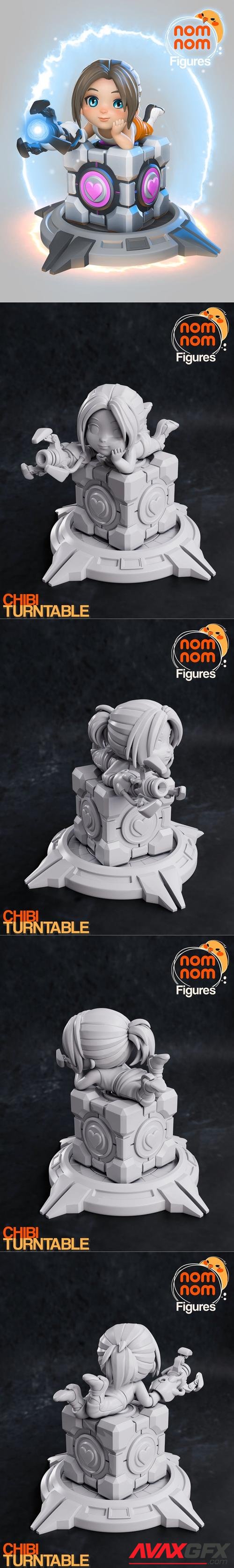 Chibi Chell NomNom – 3D Print