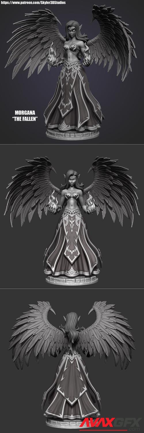 League of Legends Morgana – 3D Print