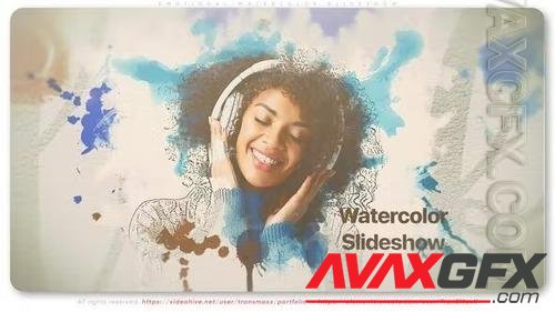 Emotional Watercolor Slideshow 39209456