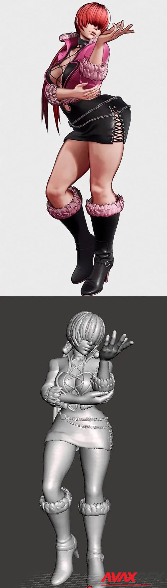 Shermie 3D Print