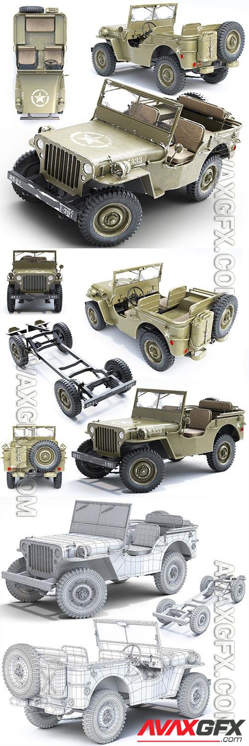 Willys 3D Model