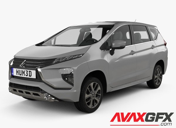 Mitsubishi Xpander 2019 3D