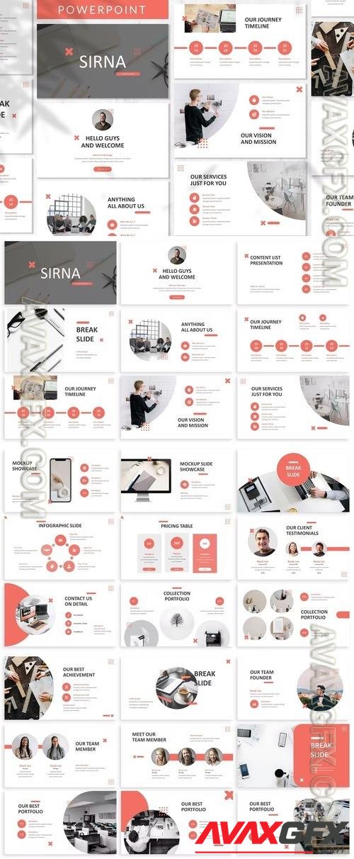 Sirna - Business Powerpoint Template