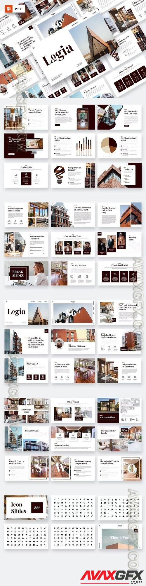 Logia - Single Property Powerpoint Template