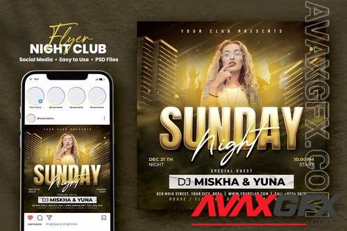 Night Club Flyer - Miskha