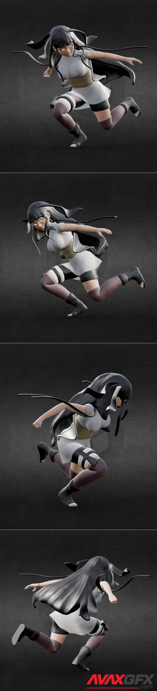 Hinata Hyuga – 3D Print