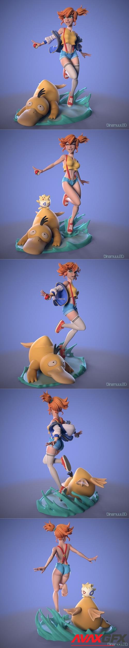 Misty Pokemon – 3D Print