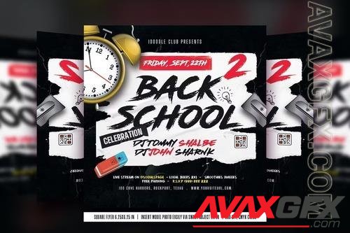 Back to School Flyer DD4XMAU