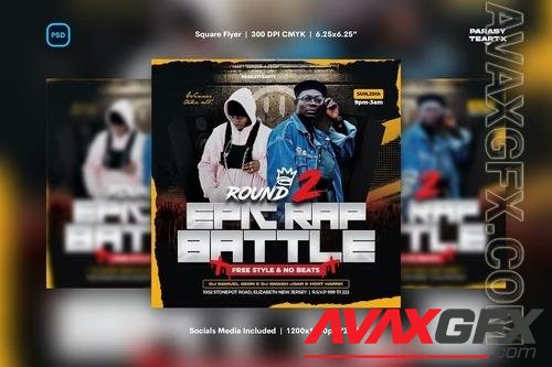 Rap Battle Flyer SMPCRSR