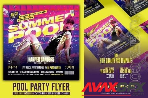 Pool Party Flyer UKYSQB7