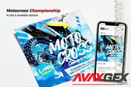 Motocross Championship Flyer 8S6HW3T