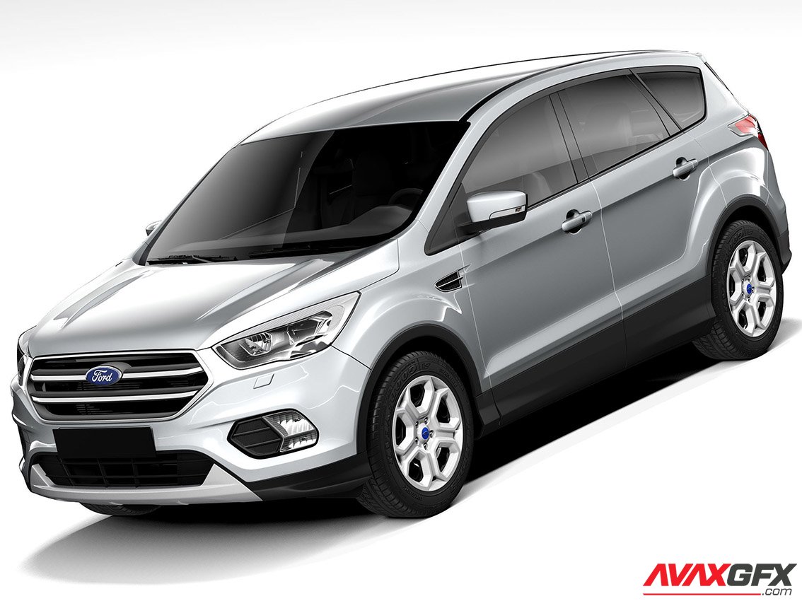 Ford Kuga 2018 3D