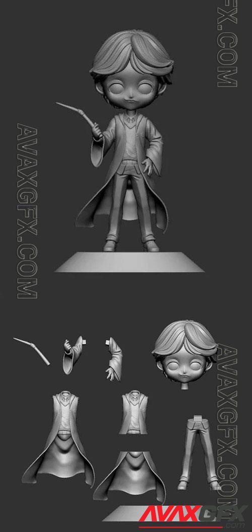 Ron Weasley Chibi 3D Print