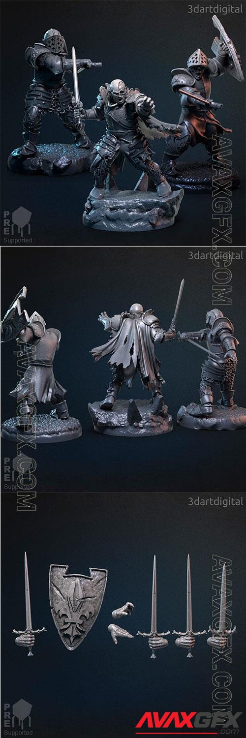 Zombie Knights 3D Print