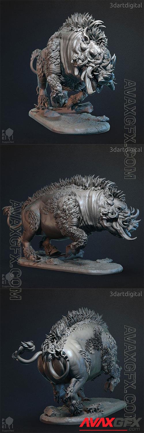 Dire Boar 3D Print