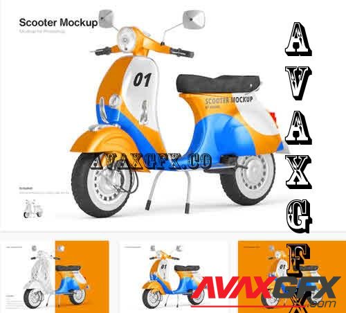 Scooter Mockup - RE476GC