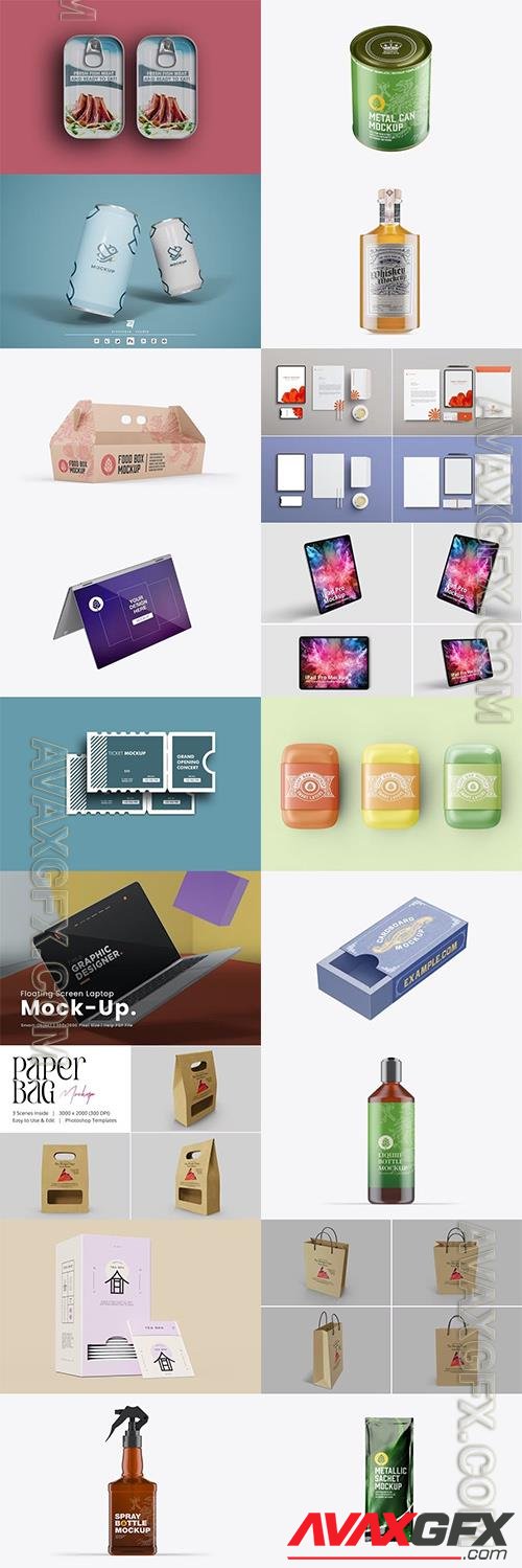 18 Mockup Templates Pack