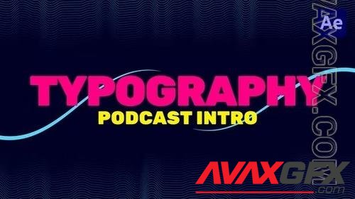 Podcast Typography Intro 39251002