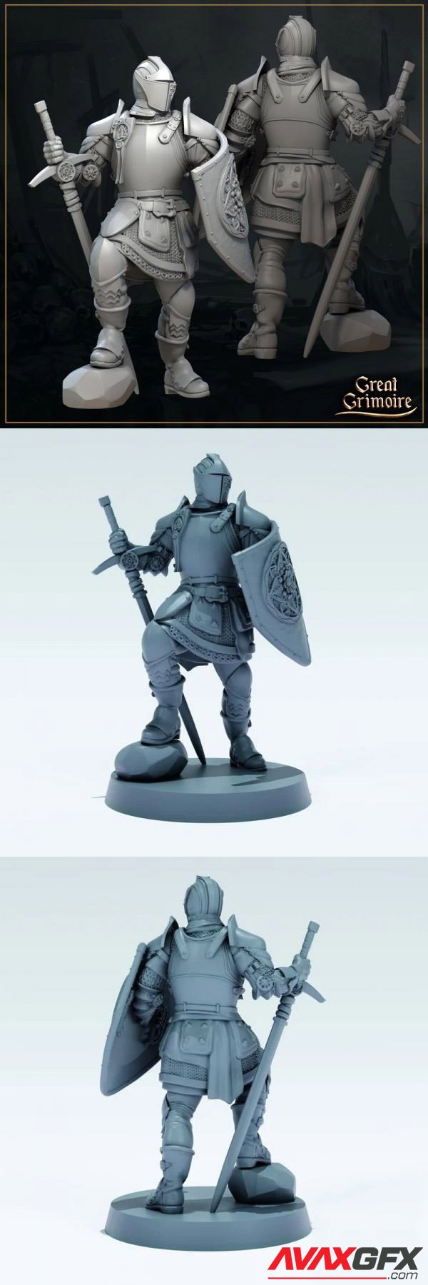 Knight Templar 3D Print