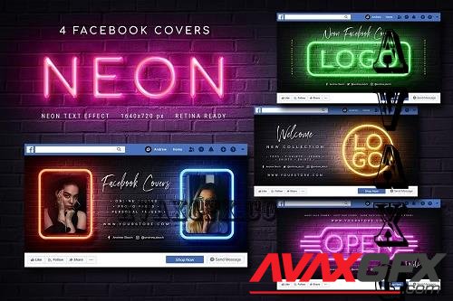 Neon Facebook Covers - 7551207