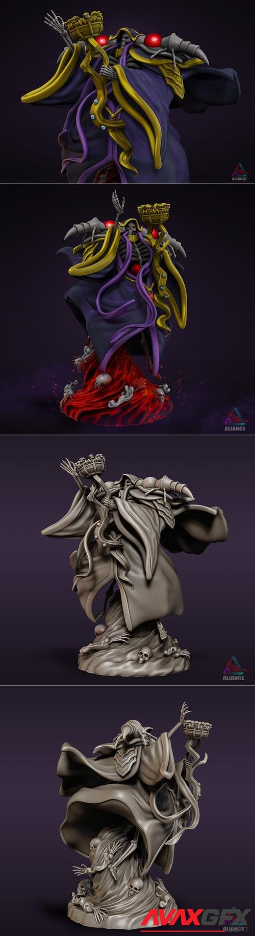 Ainz Ooal Gown - Overlord – 3D Print