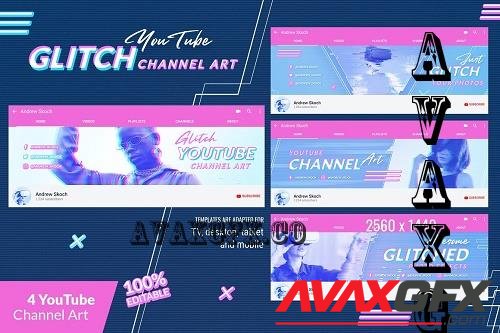 Glitch YouTube Channel Art - 7553608