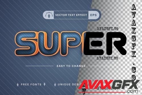 Super - Editable Text Effect - 7549310