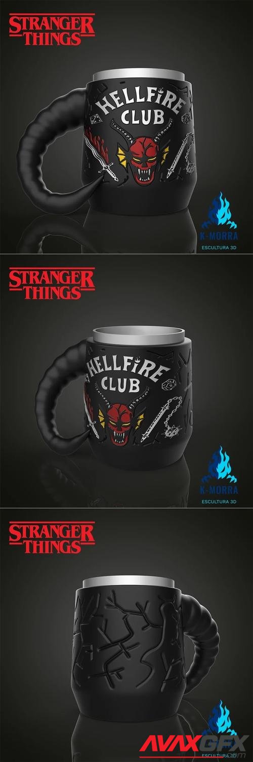 Stranger Things mug or mate (Hellfire Club) – 3D Print