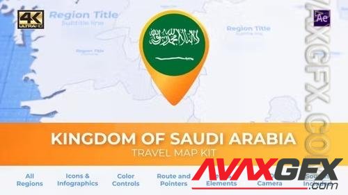 Saudi Arabia Map - Kingdom of Saudi Arabia Travel Map 39221270