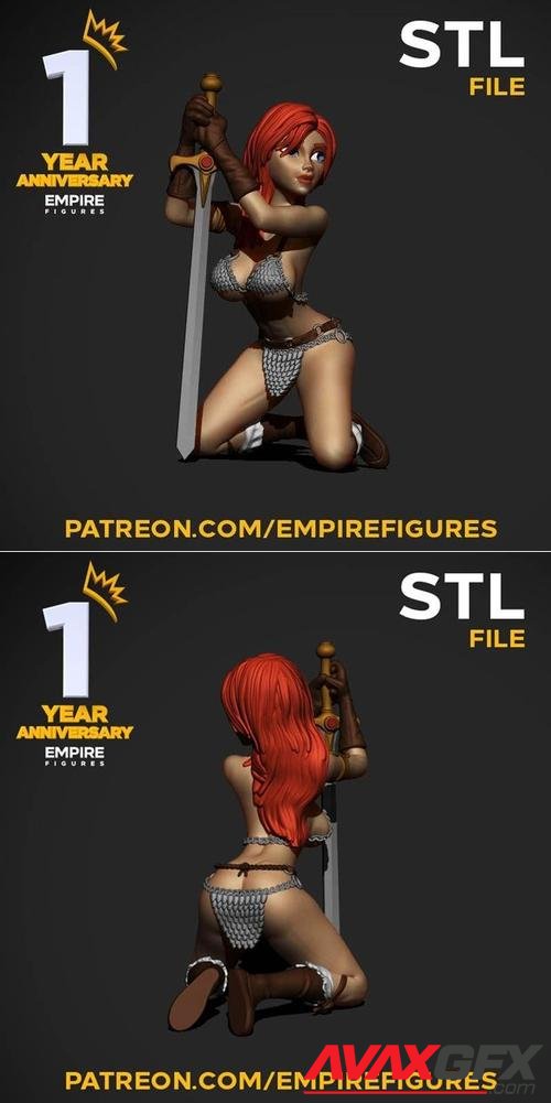 Red Sonja – 3D Print