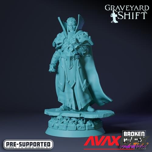 Graveyard Shift Dracula Ver 1 – 3D Print