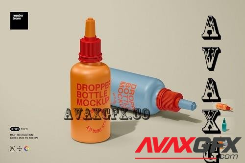 Dropper Bottle Mockup Set - 7540133