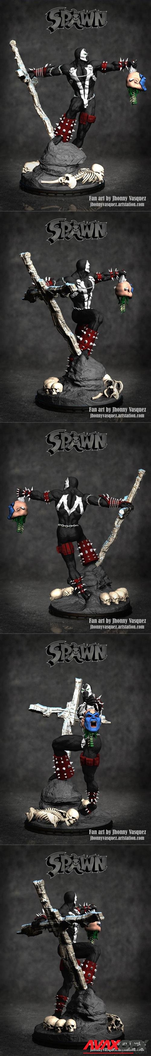 Spawn Decapitacion – 3D Print