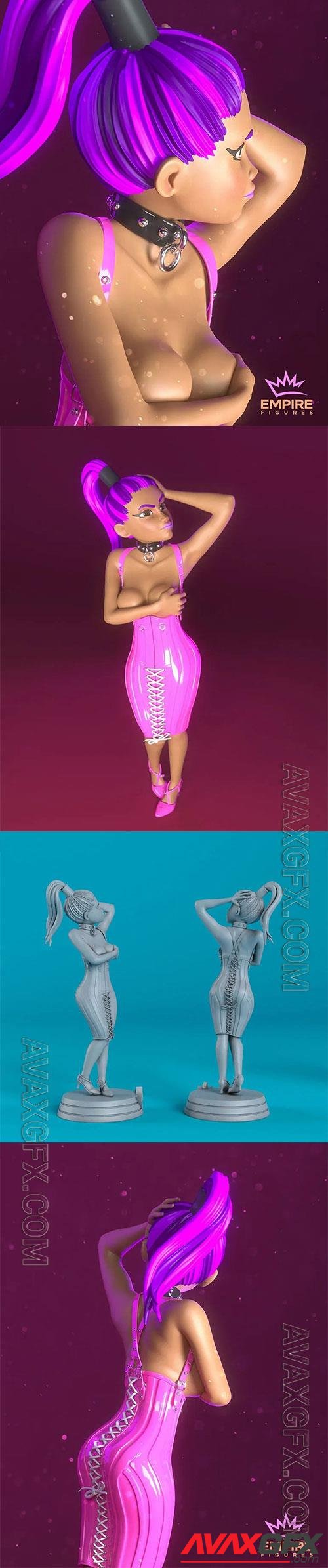 Sexy Corset Dress 3D Print