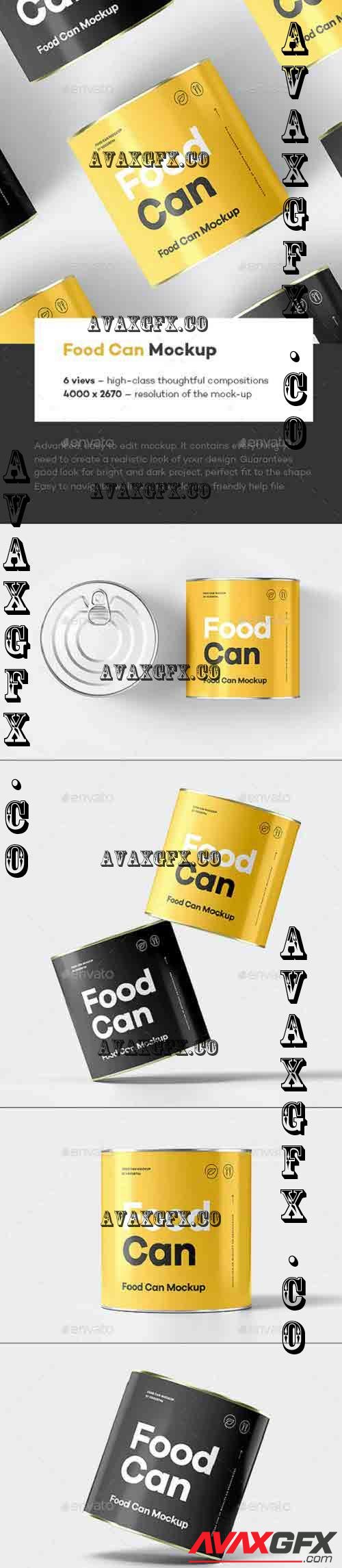 Food Can Mock-up - 39109192