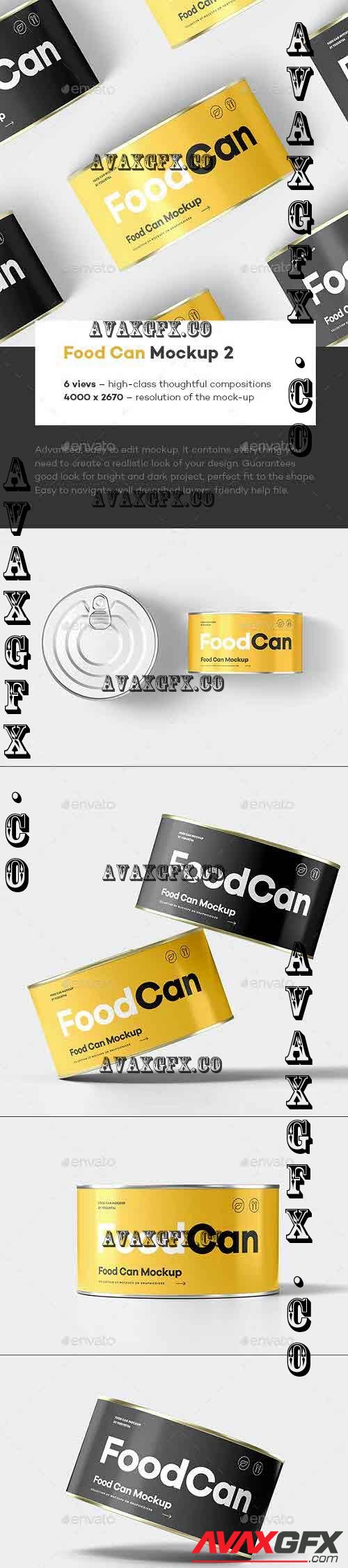 Food Can Mock-up 2 - 39238140