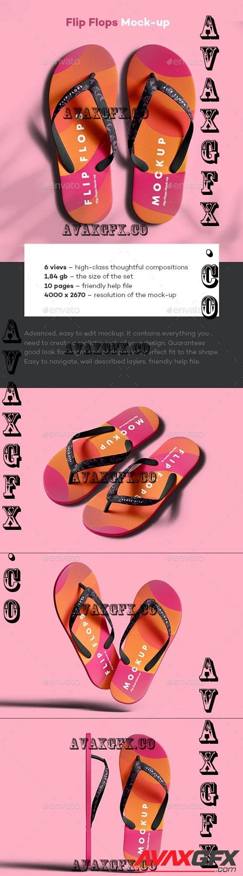 Flip Flops Mock-up - 39184187