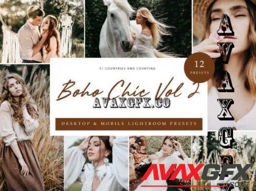 12x Lightroom Presets, Boho Chic - 6071358