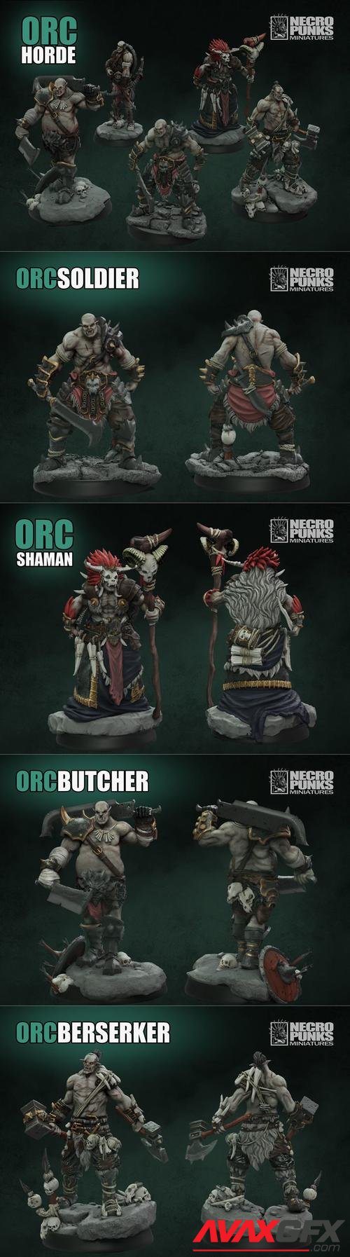 Orc Horde set – 3D Print