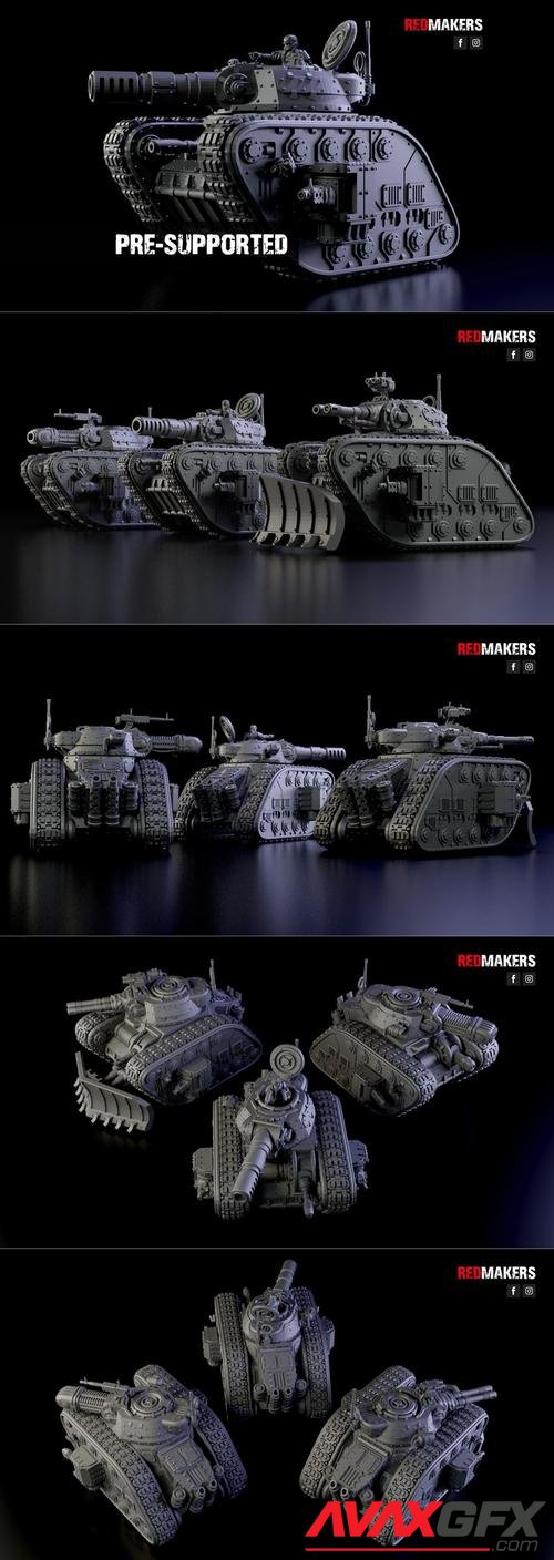Legendary Battle Tank Imperial Force – 3D Print