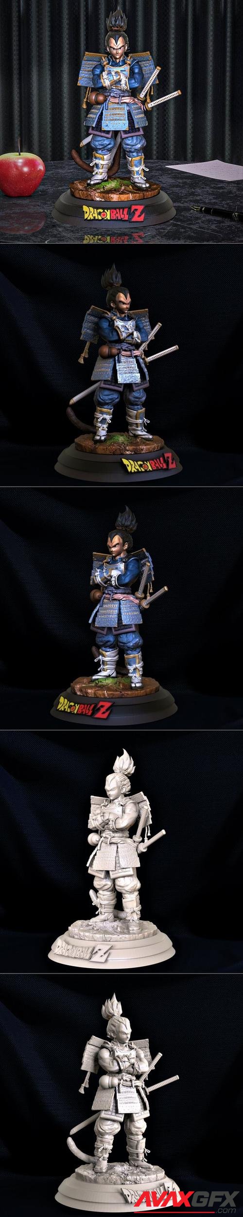 Vegeta Samurai – 3D Print