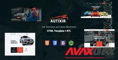 Autixir - Car Services & Auto Mechanic HTML Template 29299240