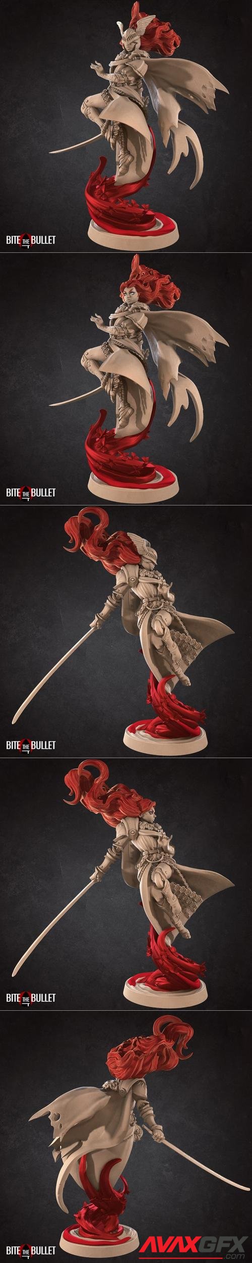 Morgana the Scarlet Goddess - 2 Versions – 3D Print