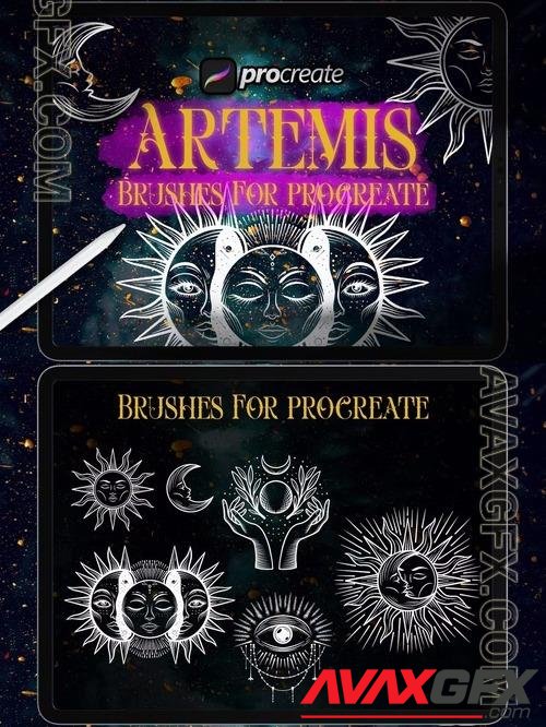 Dans Artemis Brush Stamp Procreate