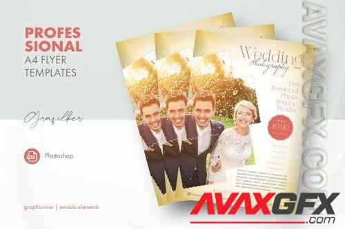 Wedding Photography Flyer Templates N59HNSA