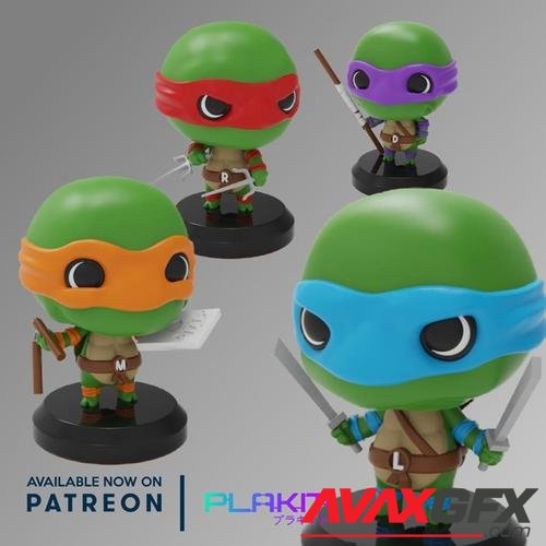 Plakit tmnt – 3D Print